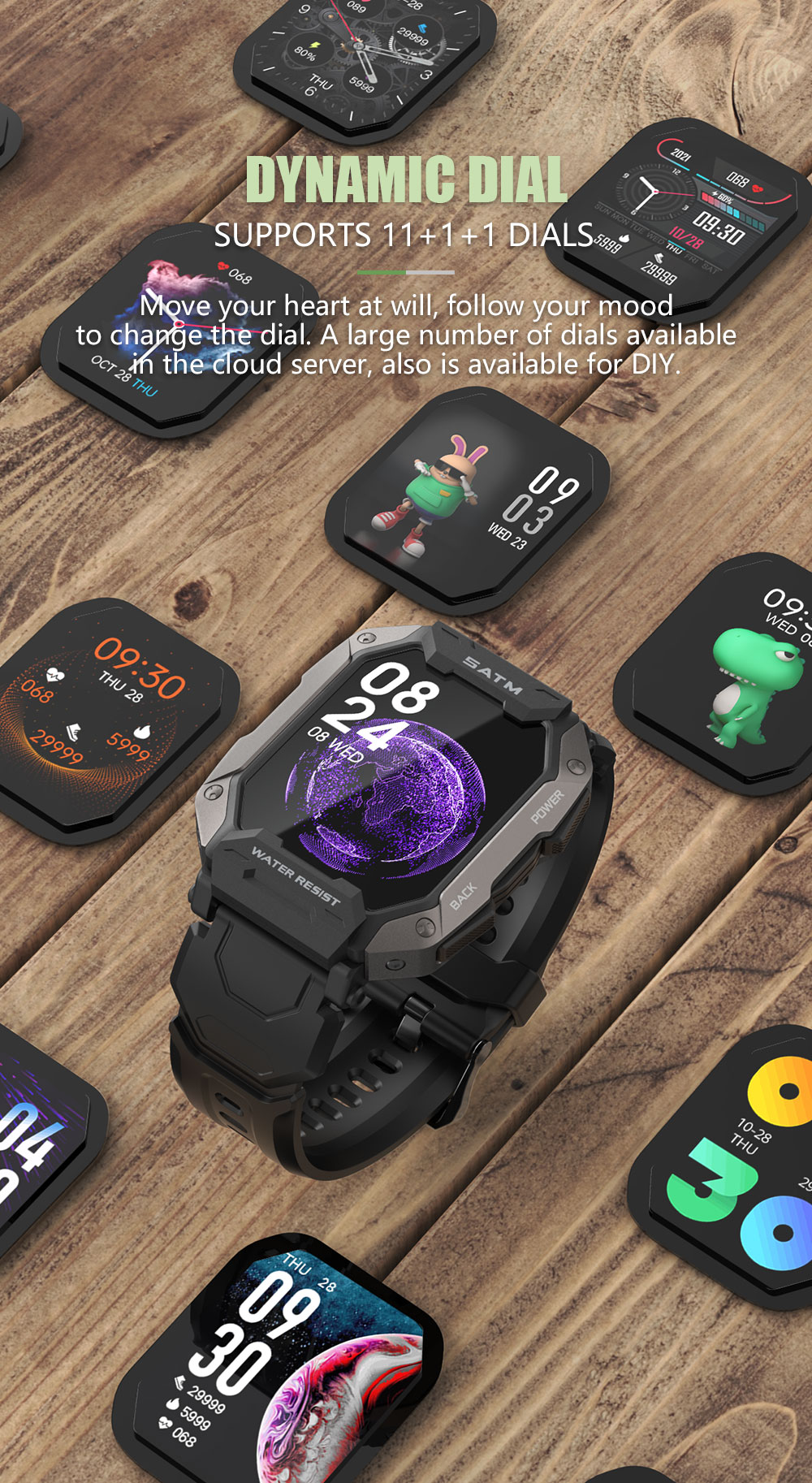 C20 Outdoor Smart Watch(图7)