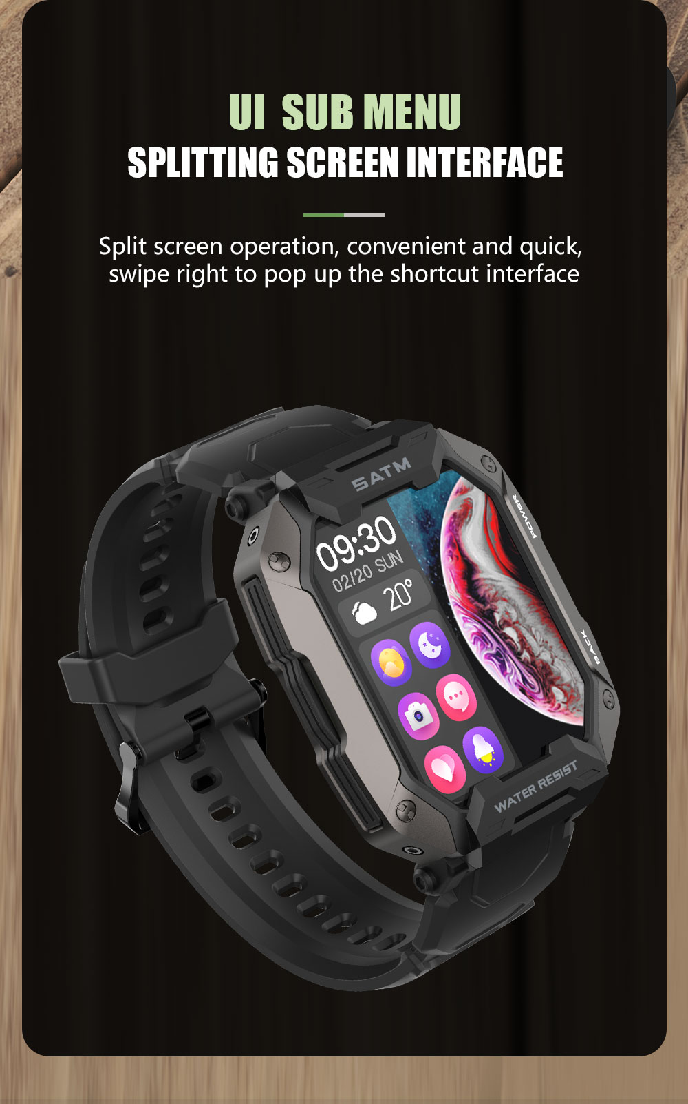 C20 Outdoor Smart Watch(图8)