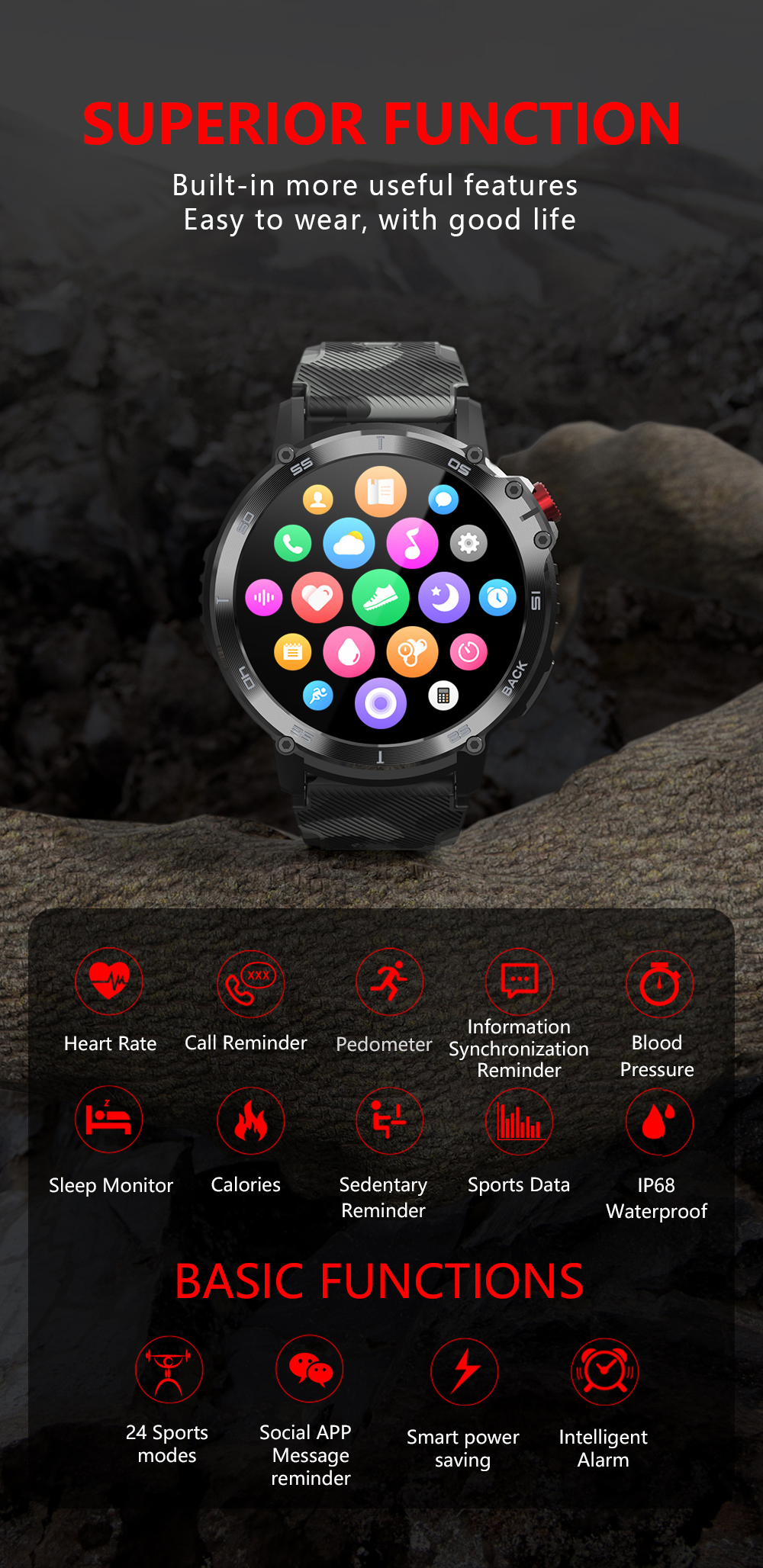 C22 Outdoor Smart Watch(图15)
