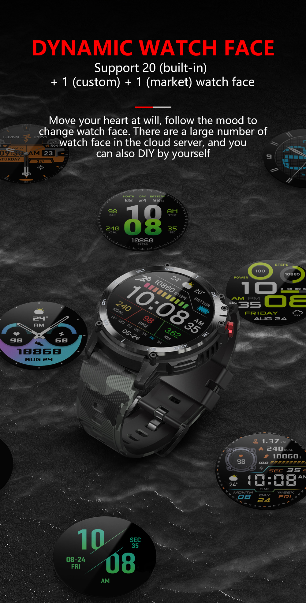 C22 Outdoor Smart Watch(图7)