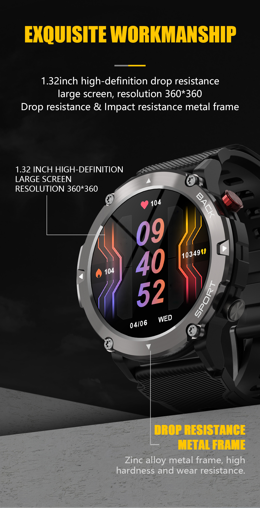 C21 Outdoor Smart Watch(图6)