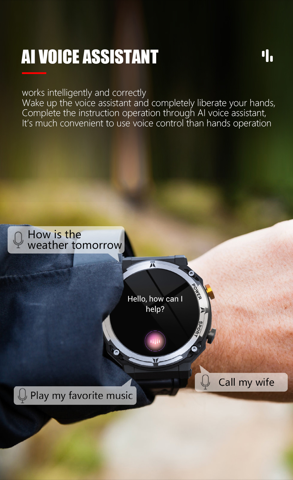 C21 Pro Outdoor Smart Watch(图8)