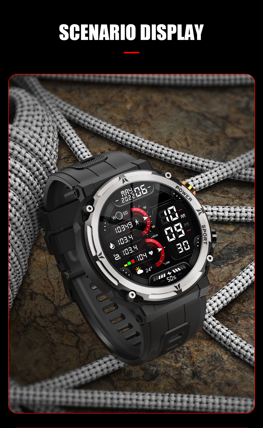 C21 Pro Outdoor Smart Watch(图15)