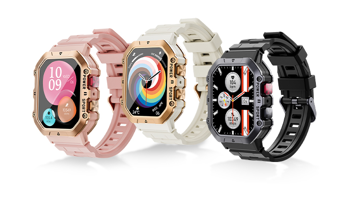 Fashion Meets Adventure: Introducing Our New Outdoor Smartwatch for Women!(图1)