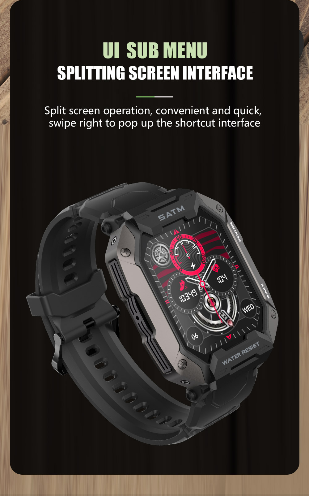 C20 Plus Outoor Smart Watch(图9)