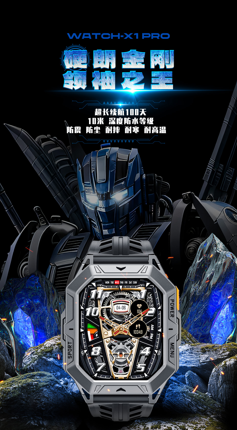 X1 Pro 智能手表(图1)