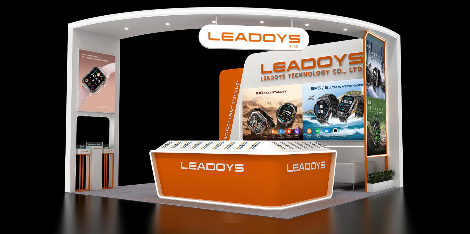 Leadoys to Showcase Exclusive 100-Day Battery Smartwatches at Global Sources Mobile Electronics Show(图1)
