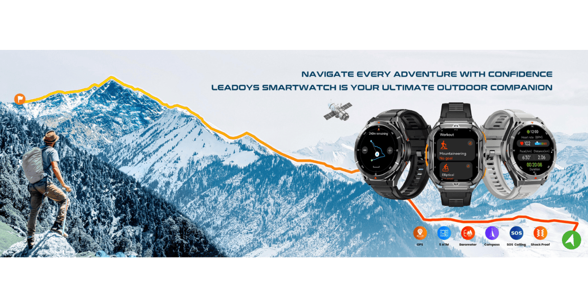 Leadoys to Showcase Exclusive 100-Day Battery Smartwatches at Global Sources Mobile Electronics Show(图3)