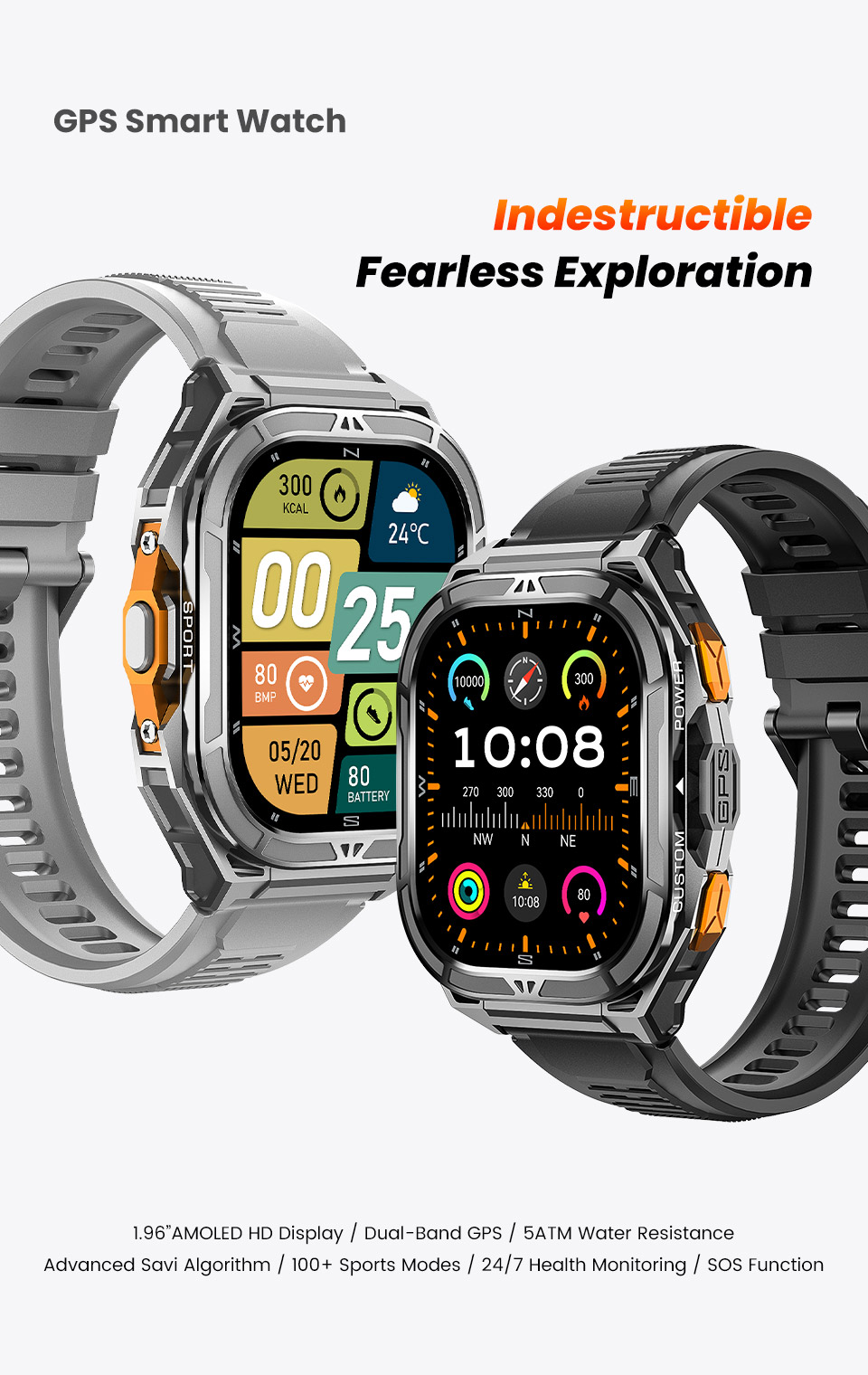 How to Choose the Best Smartwatch for Outdoor Adventures(图1)